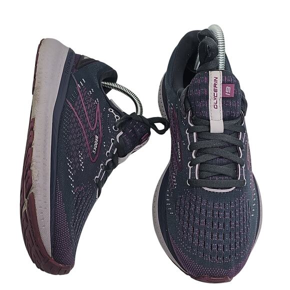 Brooks Glycerin 19 Ombre Violet Lavender Womens 8 Medium B Running Shoes - Picture 1 of 8